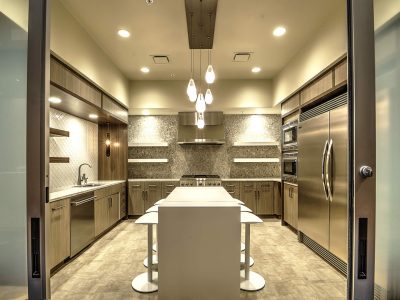 Commercial Construction Kitchen Sliding Door