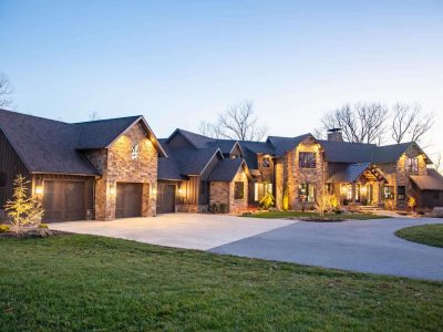 Modern Rustic Lake House