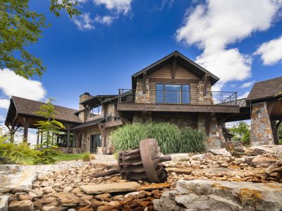 Modern Timber Frame Resort