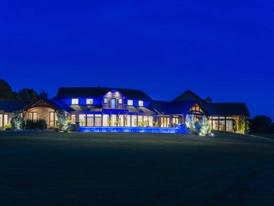 Modern Timber Frame Resort