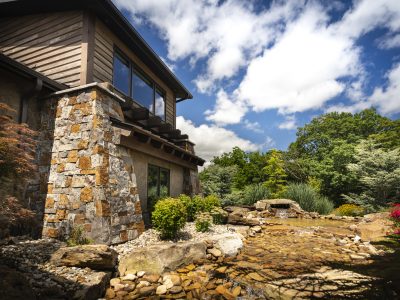Modern Timber Frame Resort