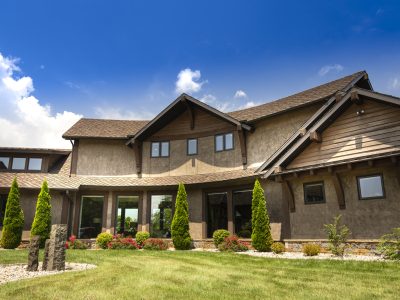 Modern Timber Frame Resort
