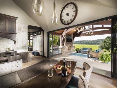Modern Timber Frame Resort