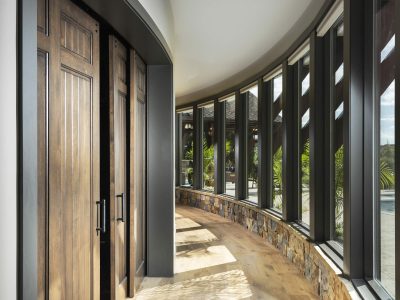 Modern Timber Frame Resort