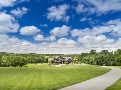 Modern Timber Frame Resort