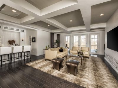 Stylish Transitional Home Construction