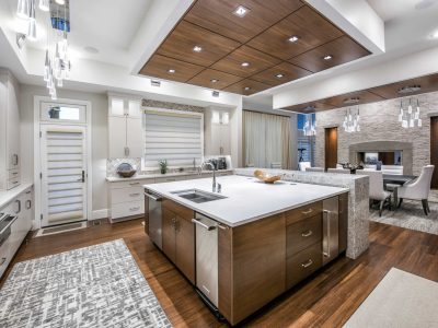 Traditional Contemporary New Home Construction