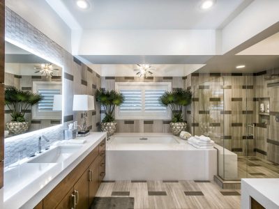 Traditional Contemporary New Home Construction