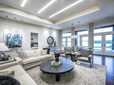 Traditional Contemporary New Home Construction