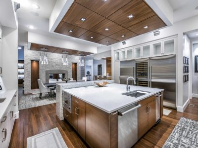 Traditional Contemporary New Home Construction