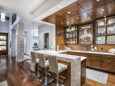 Traditional Contemporary New Home Construction