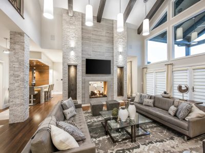Traditional Contemporary New Home Construction